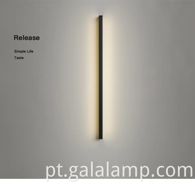 Elegante Luz de Armazenamento de Parede Interior para áreas de leitura aconchegantes